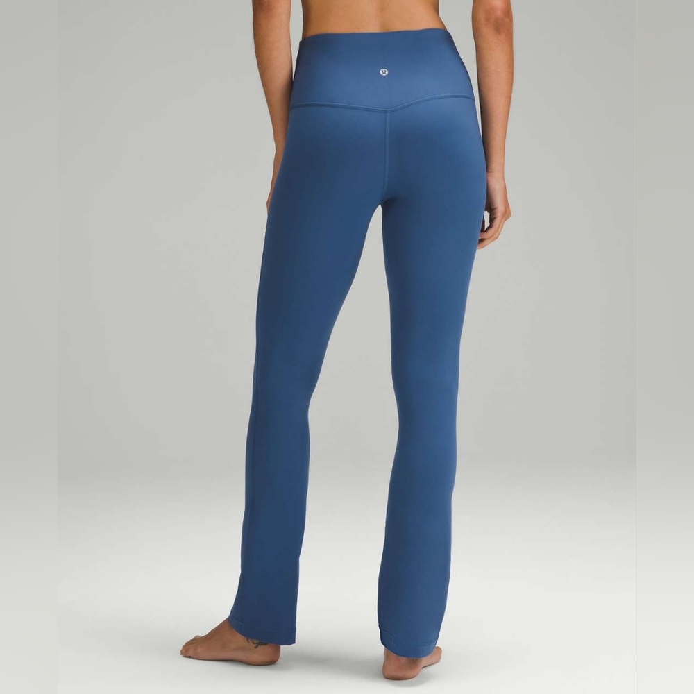 Lululemon Align High-Rise Mini-Flared Pant *Extra Short Pitch Blue 28"
